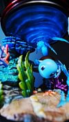 First Generation Starter Pokemon Charmander & Squirtle with LED - Pokemon Resin Statue - BallBall Studio