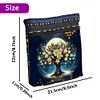 (US Local)Bucket Calf Diamond Painting Shopping Bag Diamond Art Shoulder Bag Commuting Bag Kits