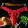 Men's Sexy Thongs And G-strings Lingerie Gay Sissy Femboy Panties Cute Low Rise Crossdresser Underwear See Through