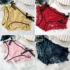 Men's bow lace plus size sexy underwear