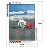 Beach Rose-Full Round Diamond Painting 30*40cm/40*50cm