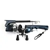 Portable Folding Fishing Rod Telescopic Fishing Pole with Reel Line Travel Rods