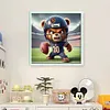 Chicago Bears Football-11CT Stamped Cross Stitch 40*40cm