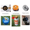 Camping Gas Stove Windproof Gas Burner Folding Furnace For Cooking Hiking Picnic