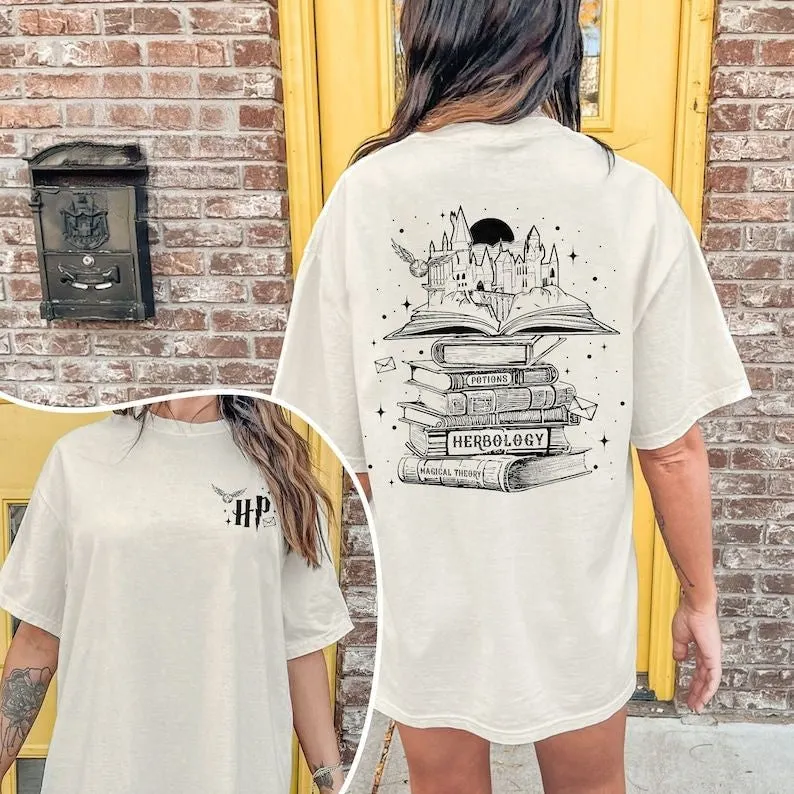 Wizard Castle Book Casual T-shirt