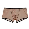 Ultra-thin U Convex Pouch Mesh Transparent Sexy Panties