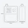 SUP Air Pump 25PSI Electric Paddle Board Pump for Paddle Board Inflatable Boats