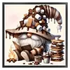 (Multi-Style) Coffee Gnome-11CT Stamped Cross Stitch 40*40cm/15.75*15.75in