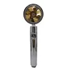 Handheld High-Pressure Shower Head, Angle-Adjustable Turbo Fan Head, Hydro-Jet Bracket And Filter, Removable One-Touch Pause Button Function
