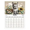 DIY Special Shaped Colorful Pattern 5D DIY Diamond Art Monthly Planner Kit
