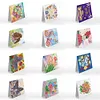 12pcs DIY Diamond Painting Greeting Cards Mosaic Birthday Postcard (HKDZ07)