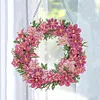 Diamond Painting Christmas Wreath Pendant