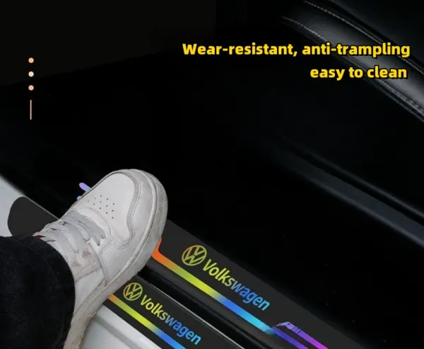 Car Colorful Door Sill Strip