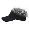 Casquette de baseball perruque
