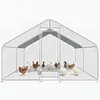 [US Local Warehouse] 9.84x13.12x6.56FT Large Chicken Coop Spire Shaped Walk-in Poultry Cage for Yard