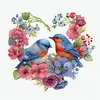 Heart Bird Nest - Paint by Numbers Acrylic Painting 40*40cm