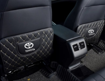 Car Rear Seat Back Anti-kick Pad Car Supplies Anti-dirty Anti-wear Protective Pad Storage Bag