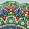 DIY Diamond Painting Luminous Mandala Diamond Painting Wall Clock Kit