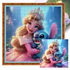 (Multi-Style) Princess And Stitch Disney-11CT Stamped Cross Stitch 40*40cm