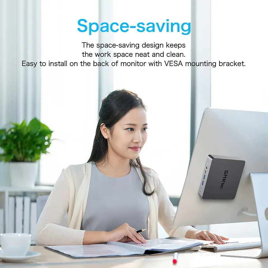 ボブ GMKtec NucBox9 Ryzen5 5600U GMK NucBox 9 mini PC features a Ryzen 5 5600U processor - Liliputing