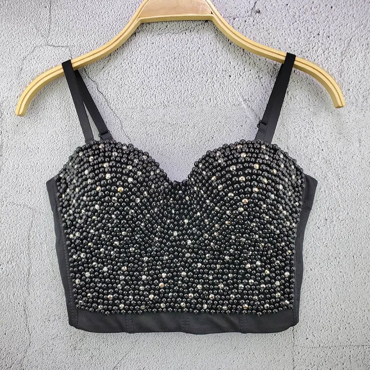 Crystal Diamonds Cotton Tops