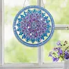 Diamond Painting Acrylic Single-Sided Drill Blue Butterfly Pendant Window Hanging Ornament