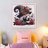 Rose Gnome-11CT Stamped Cross Stitch 50*50cm/19.69*19.69in