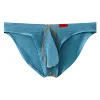 Men's Briefs Sexy Bikini Underwear Thin Stretch Panties Big Pouch Underpants