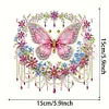 Diamond Painting Acrylic Streamer Butterfly Pendant for Wall Window
