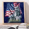 Wolf - Full Round Diamond Painting 30x30CM
