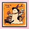 (Multi Style)Snowman With Wool Hat-Full Embroidery 3 strands 11CT Stamped Cross Stitch-40*50CM