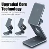 3 In 1 Magnetic Wireless Charger Stand Pad for iPhone 15 14 13 Samsung Galaxy Watch IWatch Foldable Fast Charging Dock Station