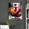 (US Local)Flamenco-Paint By Numbers Kit(40x50cm)