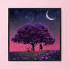 Night-11CT Stamped Cross Stitch Kit(50x50cm)