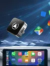 2 in 1 Wireless CarPlay Android Auto Adapter Plug & Play for Factory Wired Cars