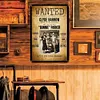 Wanted Bonnie & Clyde - Vintage Metal Signs - 20*30cm/30*40cm - Warning