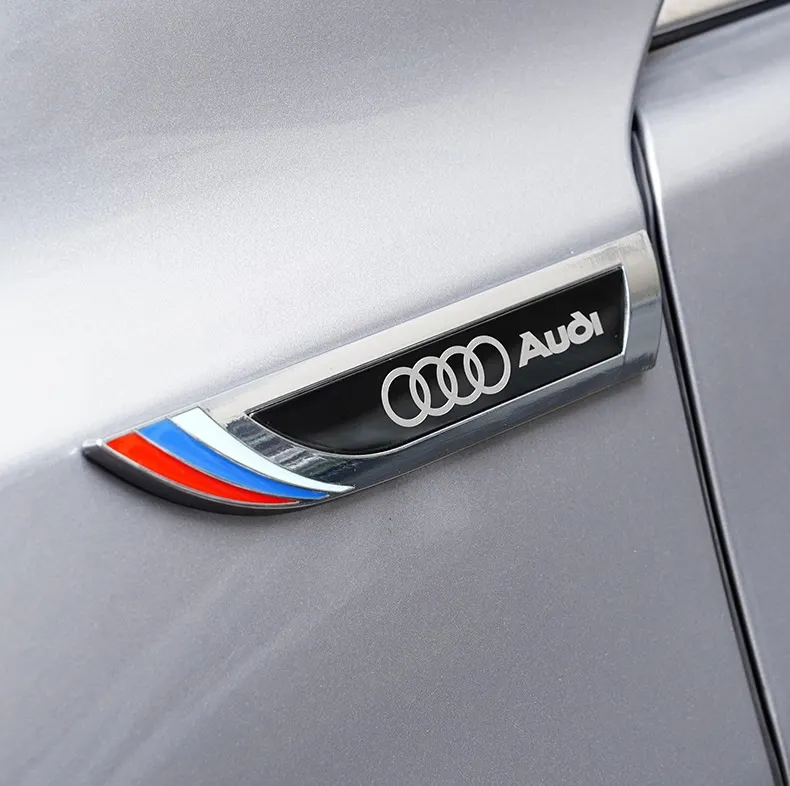 🔥Hot sale! 🔥3D Blade Leaf Plate Side Label Body Fender Decoration(2PCS)