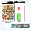 Flower Cross 5D Diamond Painting Notebook Diamond Art Diary Book Kit
