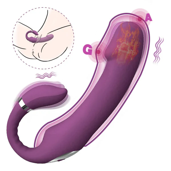 XPORNTOY- Sophi  Heating Vibrator Clit Rubbing Massager 