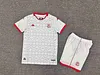 2026 Kids Size Tunisia National Team Away Football Shirt 1:1 Thai Quality