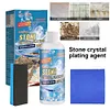 Stone Crystal Plating Agent with Sponge and Towel Marble Crystal Plating Agent