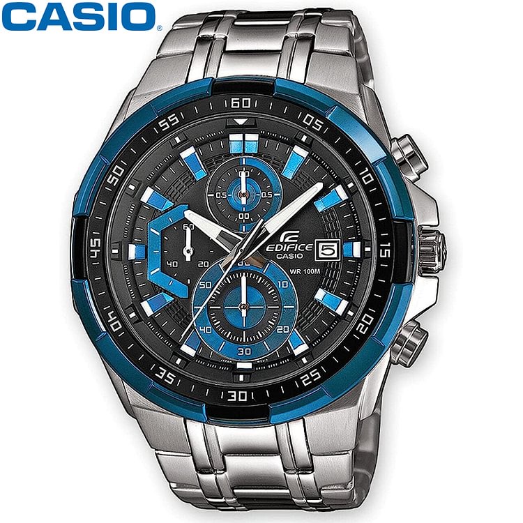 F&Eacute;RFI CASIO QUARTZ ROZSDAMENTES AC&Eacute;L EZ&Uuml;ST SPORT&Oacute;RA
