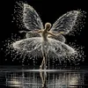 Butterfly Fairy - 11CT Stamped Cross Stitch - 45*45cm
