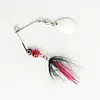 5Pcs Metal Spoon Lure Spinner Fishing Lure Artificial Hard Baits for Bass Trout