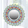 DIY Diamonds Painting Mirror Datura Special Shaped Crystal Drill Crafts Kit