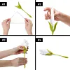  4 Pi&egrave;ces Porte Serviette Cr&eacute;atif Fleur pour Table