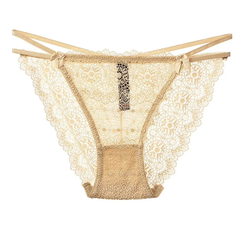 1pcs Double Strap Panties Sexy Lace Briefs Lingerie Good Quality Soft Fashion New Female Panties Sexy Underwear For Woman