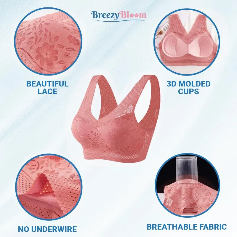 BreezyBloom - Last day 70% OFF - Sexy Beautiful Back Breathable Thin Bra