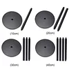 Camping Light Holder Aluminum Alloy Portable Desktop Lamp Stand for Camping