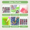 4Pcs Diamond Painting Skull Rose Bookmark for Reading Enthusiasts
